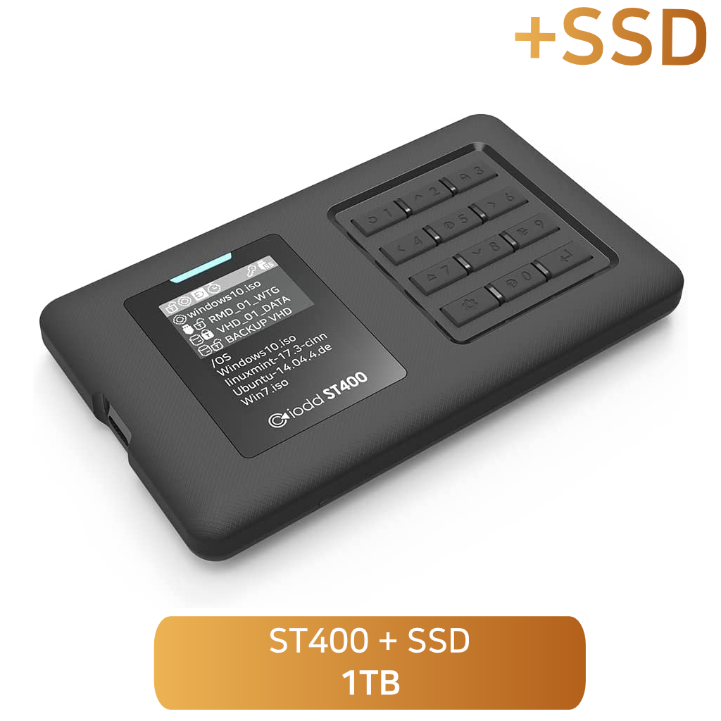 IODD ST400 with 1TB SSD – Complete Set for Virtual Drives | iodd.shop ...