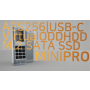 iodd MINI PRO SSD drive with USB-C 3.1 | secure 256-bit encryption
